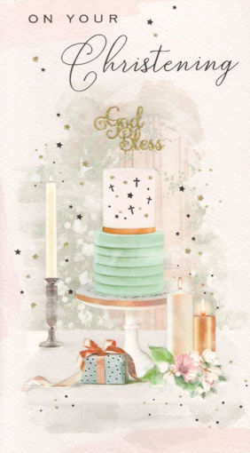 Picture of ON YOUR CHRISTENING CARD